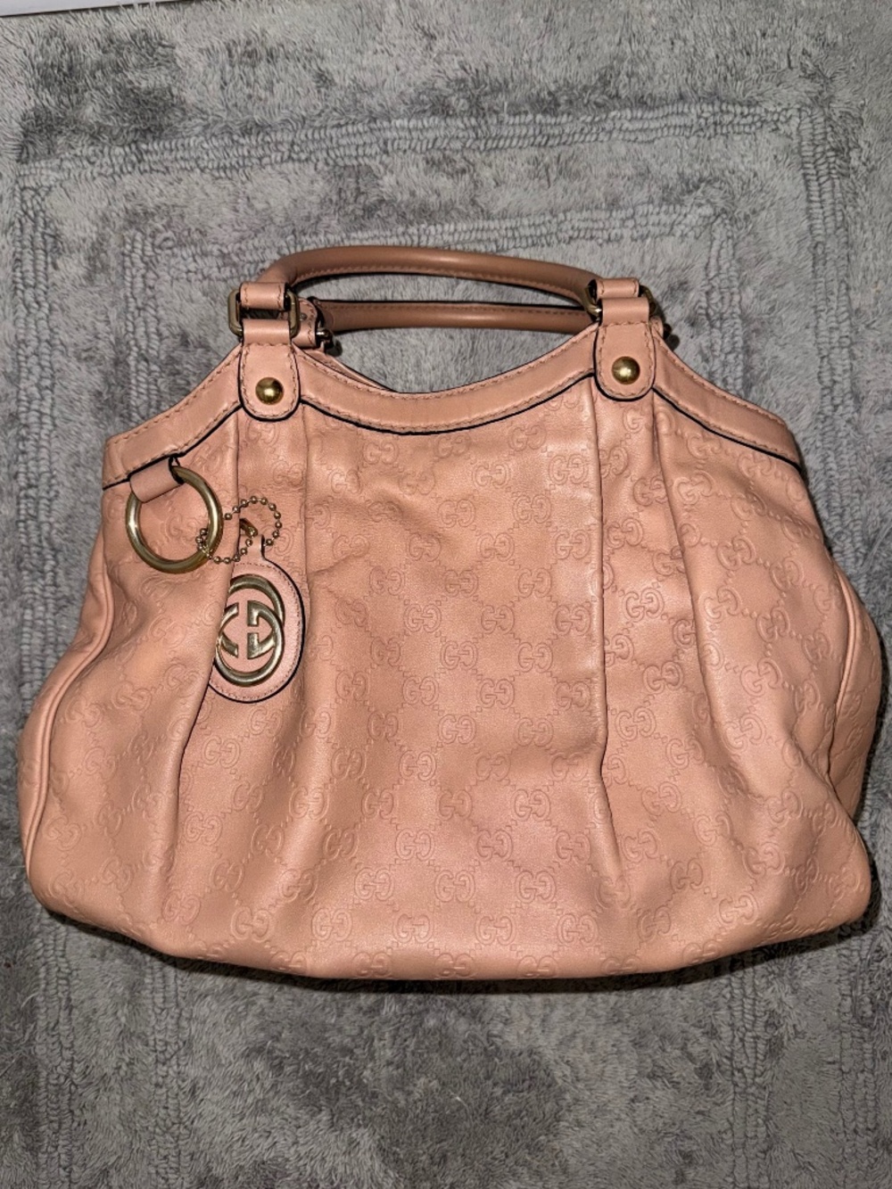 Gucci Guccissima Leather Sukey Tote Bag